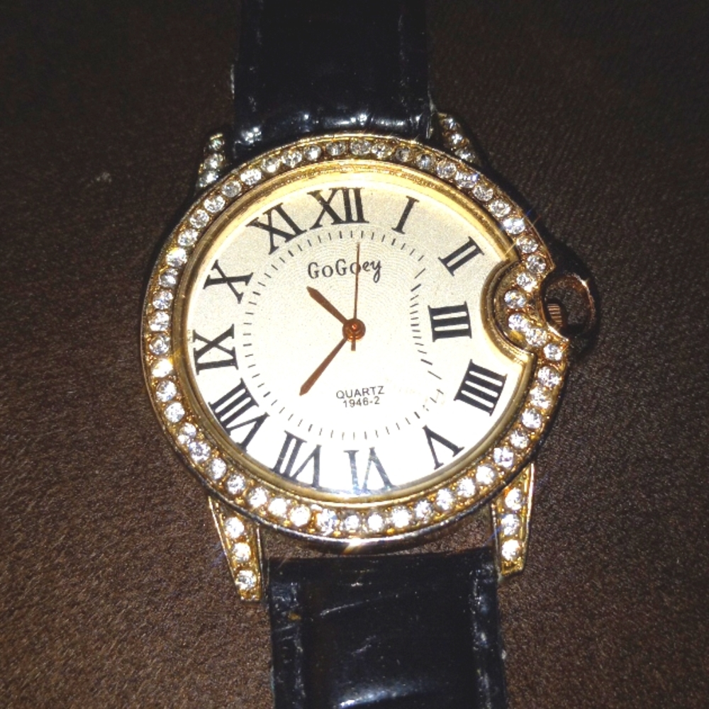 VINTAGE RHINESTONE WATCH